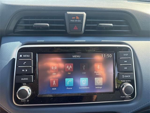 new 2025 Nissan Versa car, priced at $16,435