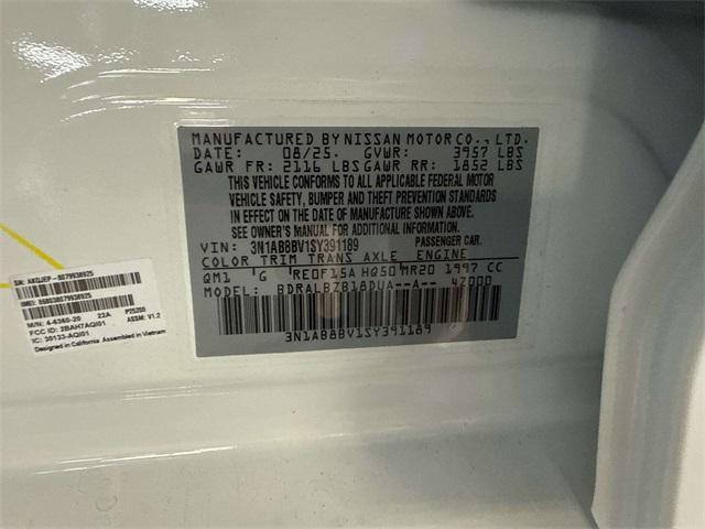 new 2025 Nissan Sentra car, priced at $19,290
