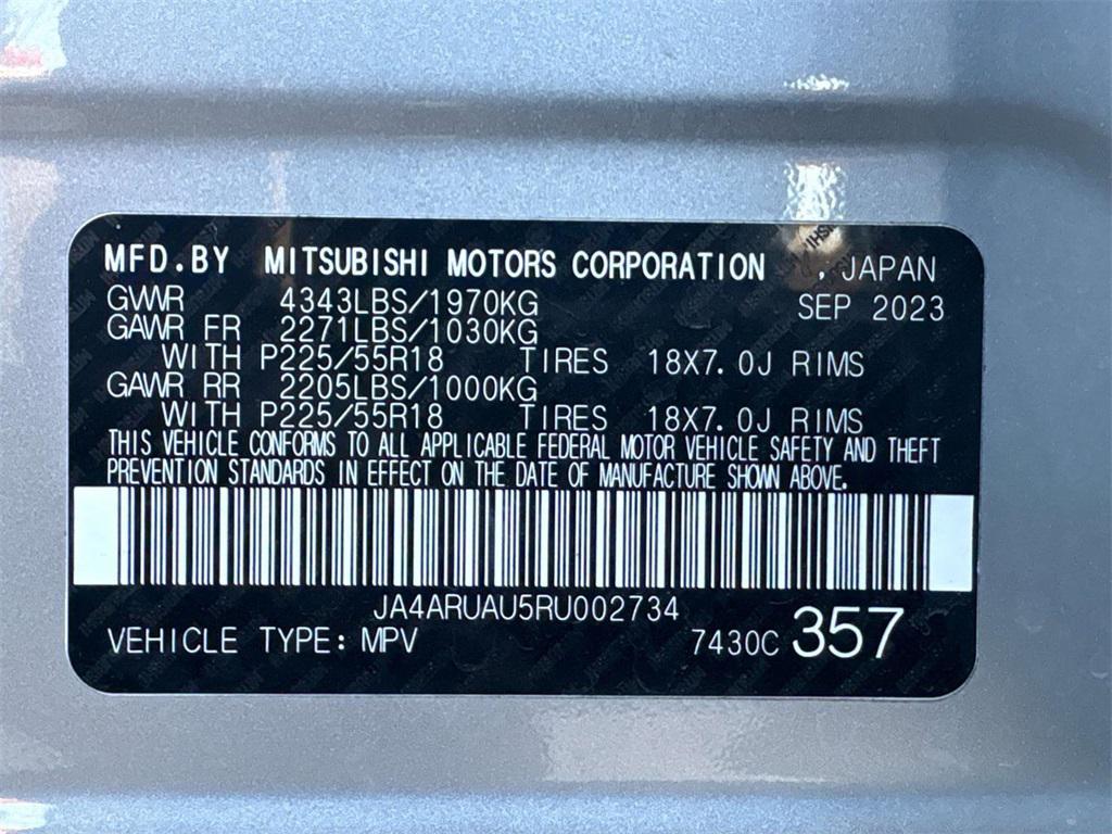used 2024 Mitsubishi Outlander Sport car, priced at $18,295