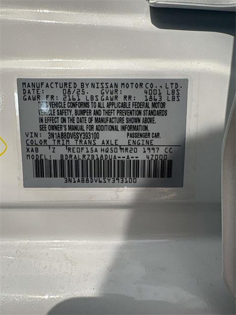 new 2025 Nissan Sentra car, priced at $18,728