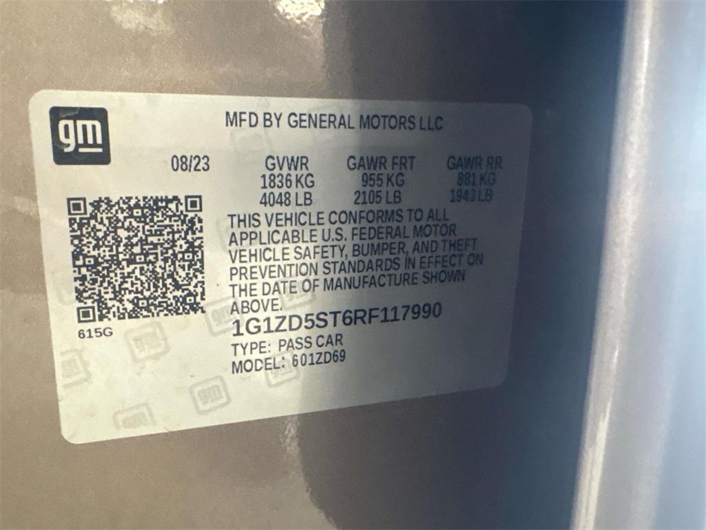 used 2024 Chevrolet Malibu car, priced at $15,939