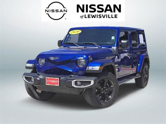 used 2020 Jeep Wrangler Unlimited car, priced at $21,724