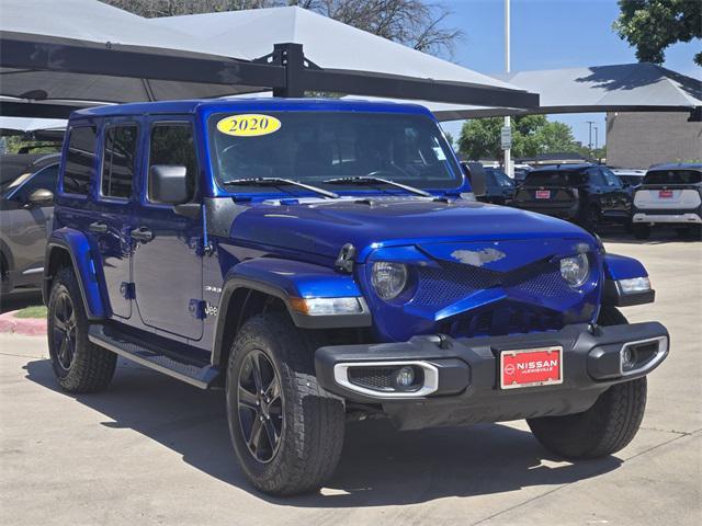 used 2020 Jeep Wrangler Unlimited car, priced at $26,899