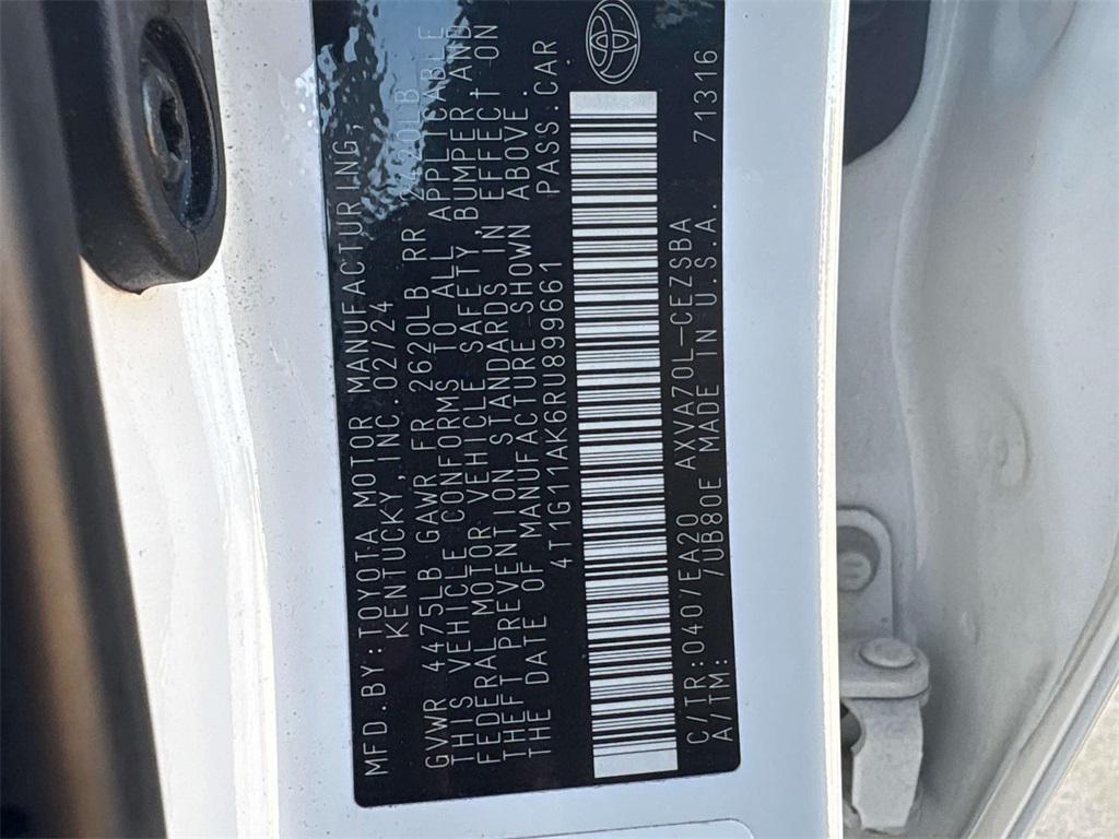 used 2024 Toyota Camry car, priced at $22,256