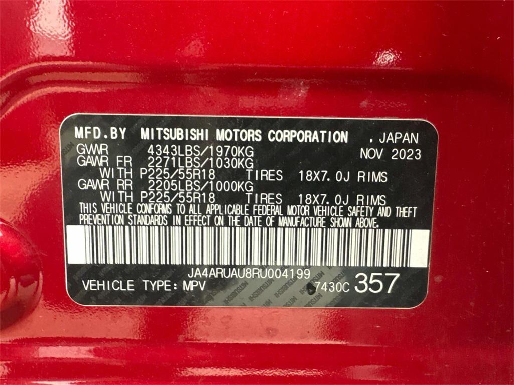 used 2024 Mitsubishi Outlander Sport car, priced at $17,279