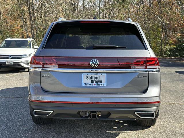 new 2025 Volkswagen Atlas car, priced at $50,856