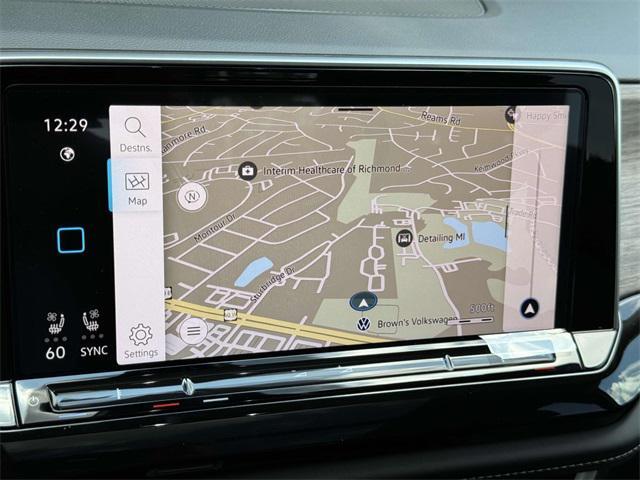 new 2025 Volkswagen Atlas car, priced at $52,600