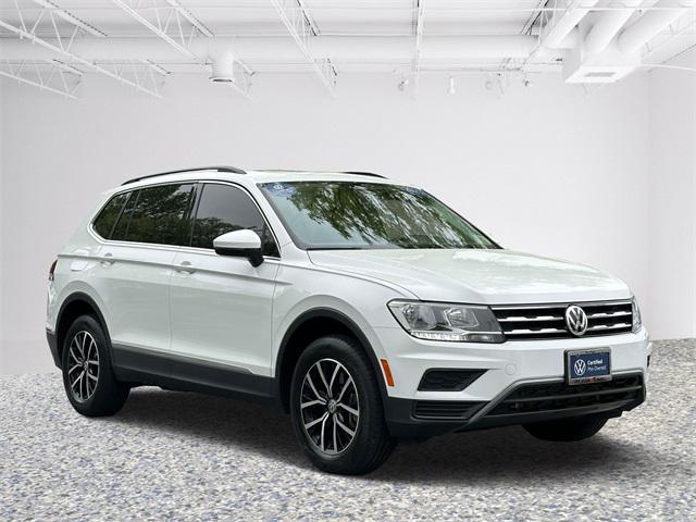 used 2021 Volkswagen Tiguan car, priced at $22,700