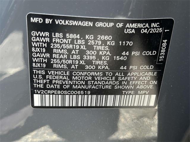 new 2025 Volkswagen ID.4 car, priced at $45,651