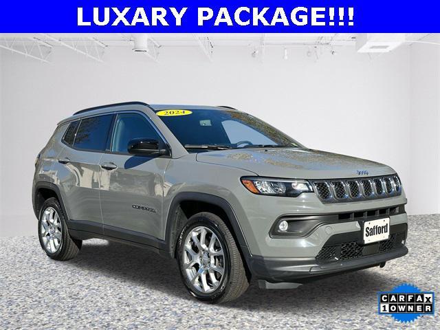 used 2024 Jeep Compass car, priced at $26,850