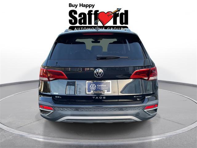 used 2022 Volkswagen Taos car, priced at $21,850