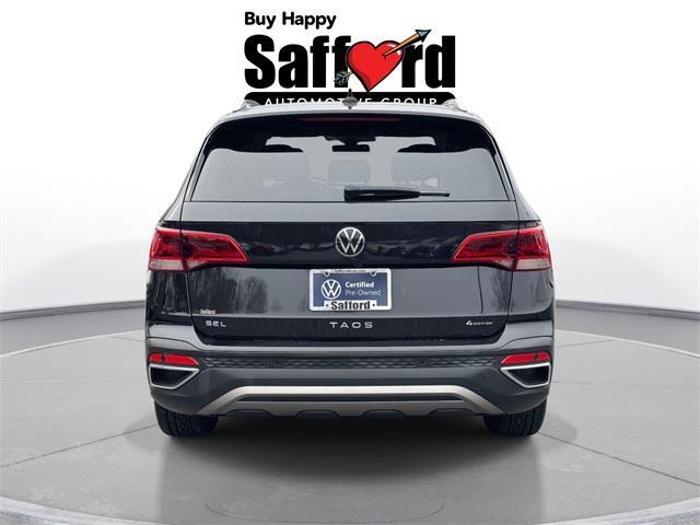 used 2022 Volkswagen Taos car, priced at $21,850