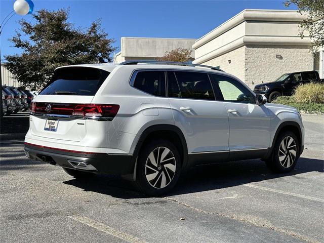 new 2025 Volkswagen Atlas car, priced at $50,686