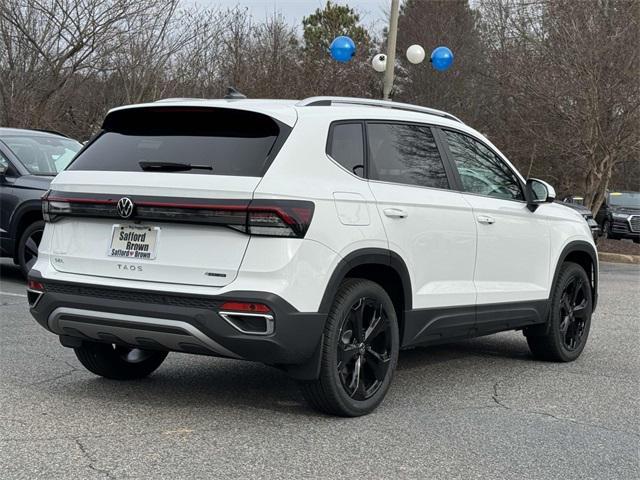 new 2025 Volkswagen Taos car, priced at $36,211