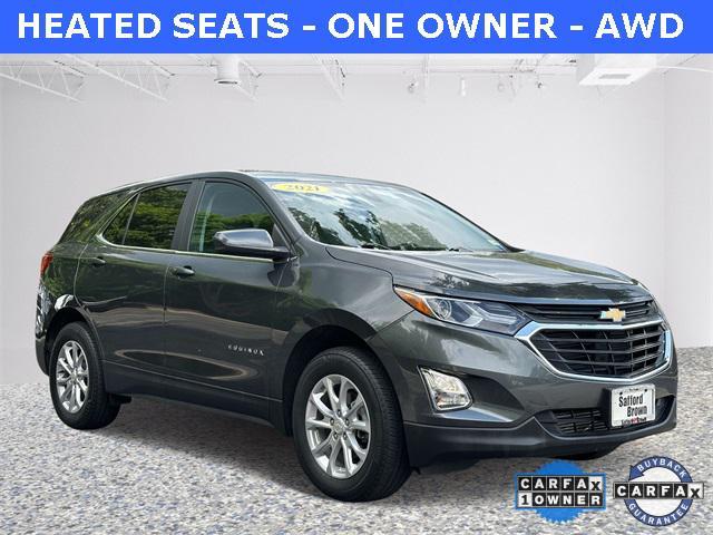 used 2021 Chevrolet Equinox car, priced at $22,276