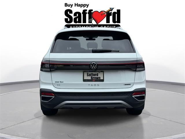 new 2025 Volkswagen Taos car, priced at $32,016