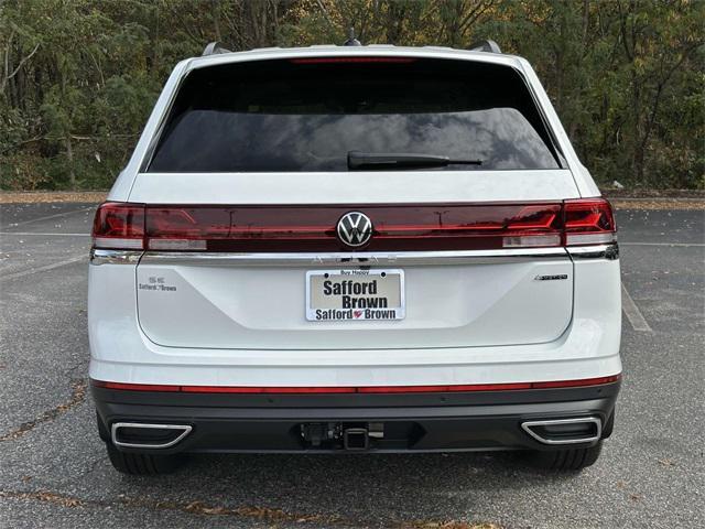 new 2025 Volkswagen Atlas car, priced at $48,552