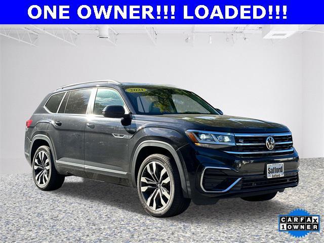 used 2021 Volkswagen Atlas car, priced at $22,860