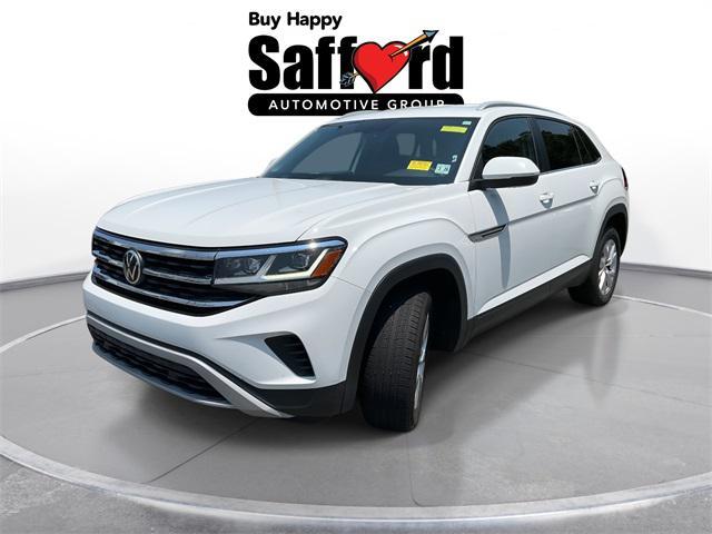 used 2021 Volkswagen Atlas Cross Sport car, priced at $23,450
