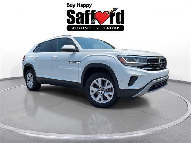used 2021 Volkswagen Atlas Cross Sport car, priced at $23,450