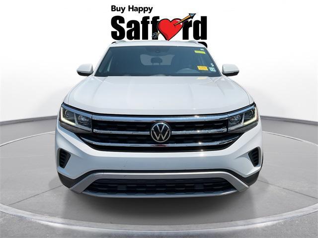 used 2021 Volkswagen Atlas Cross Sport car, priced at $23,450