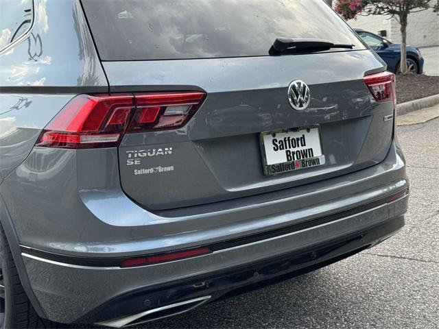 used 2021 Volkswagen Tiguan car, priced at $23,225