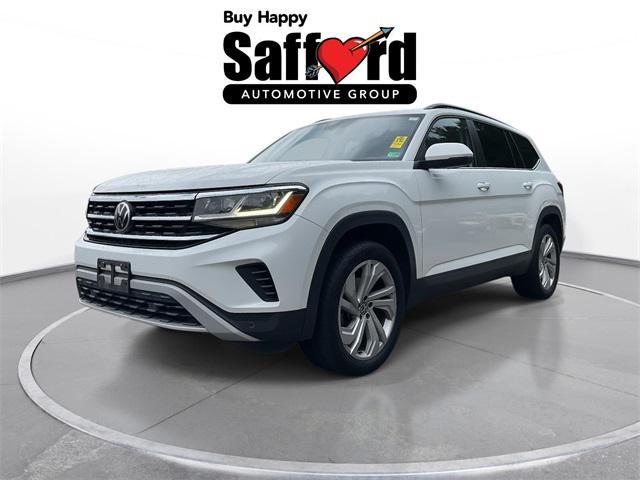 used 2021 Volkswagen Atlas car, priced at $21,550