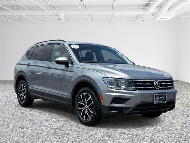 used 2021 Volkswagen Tiguan car, priced at $19,990