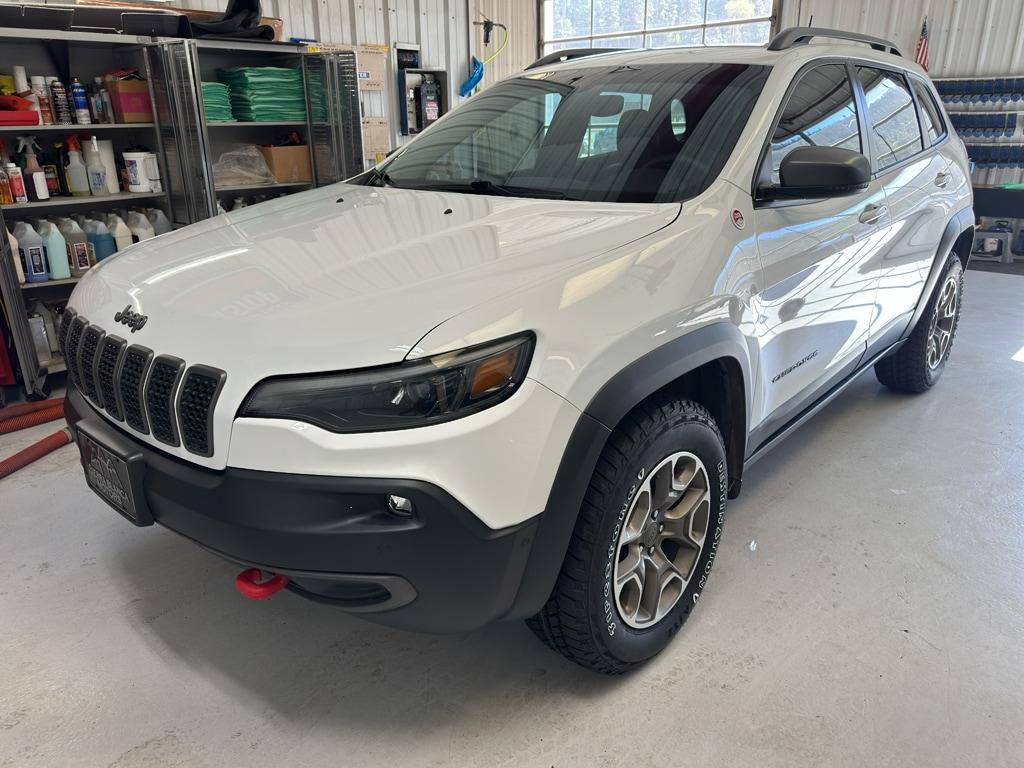 used 2021 Jeep Cherokee car, priced at $22,850
