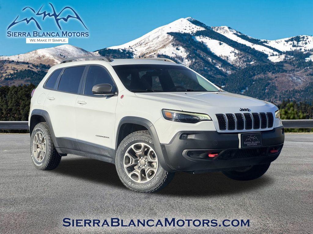 used 2021 Jeep Cherokee car, priced at $22,850