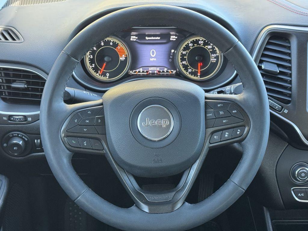 used 2021 Jeep Cherokee car, priced at $22,850