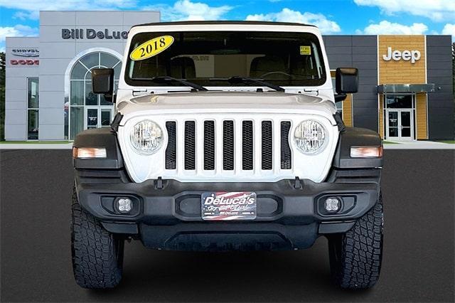 used 2018 Jeep Wrangler Unlimited car, priced at $22,838