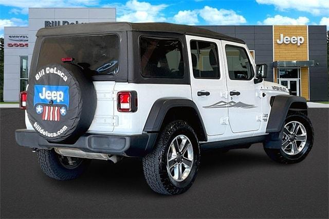 used 2018 Jeep Wrangler Unlimited car, priced at $22,838