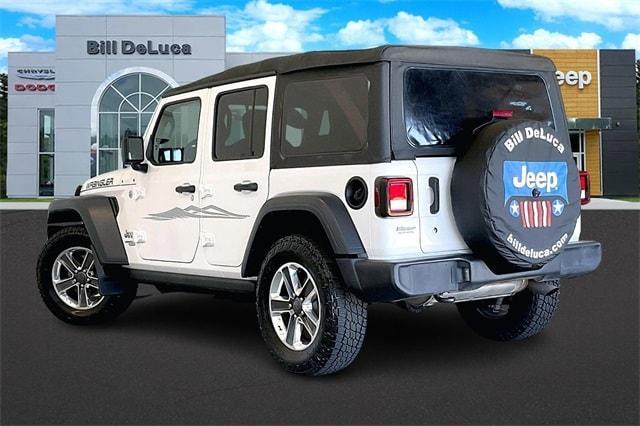 used 2018 Jeep Wrangler Unlimited car, priced at $22,838