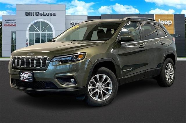 used 2021 Jeep Cherokee car, priced at $19,843