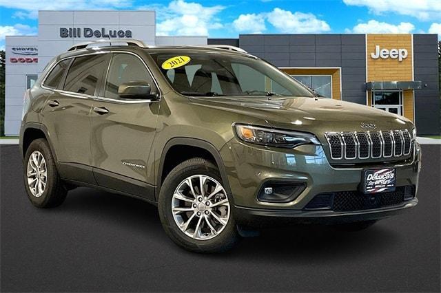 used 2021 Jeep Cherokee car, priced at $19,843