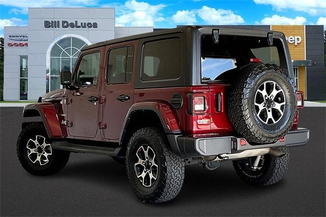 used 2022 Jeep Wrangler Unlimited car, priced at $34,879