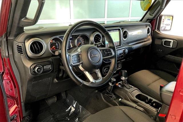 used 2022 Jeep Wrangler Unlimited car, priced at $34,879