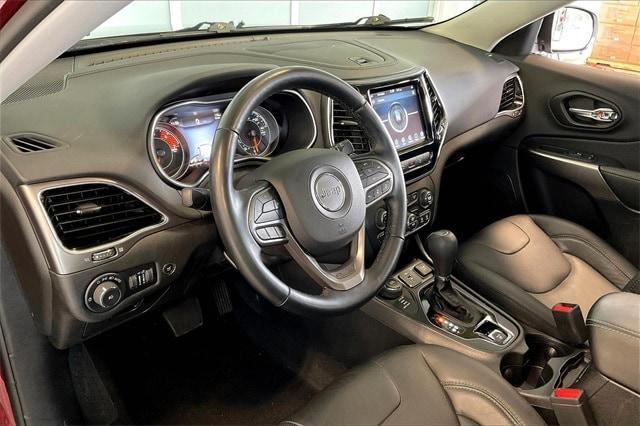 used 2021 Jeep Cherokee car, priced at $23,903