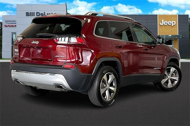 used 2021 Jeep Cherokee car, priced at $23,903