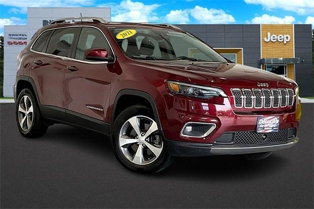 used 2021 Jeep Cherokee car, priced at $23,903