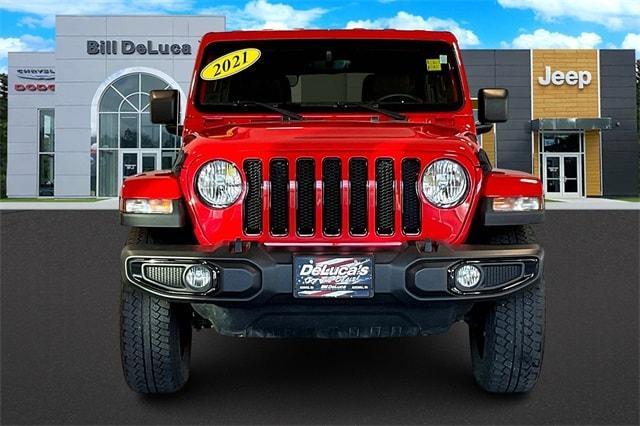 used 2021 Jeep Wrangler Unlimited car, priced at $32,902