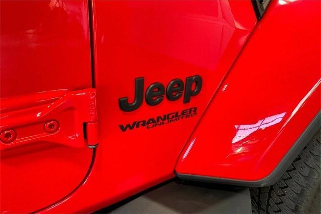 used 2021 Jeep Wrangler Unlimited car, priced at $32,902