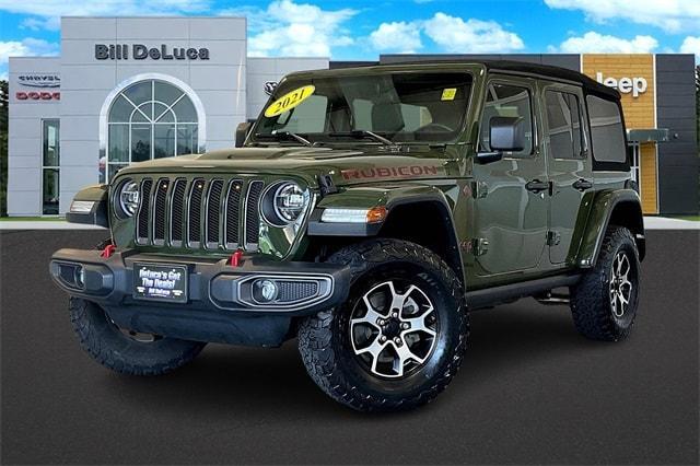 used 2021 Jeep Wrangler Unlimited car, priced at $38,886
