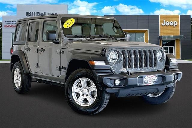 used 2022 Jeep Wrangler Unlimited car, priced at $31,822