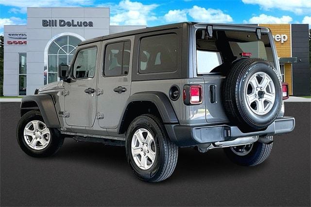 used 2022 Jeep Wrangler Unlimited car, priced at $31,822