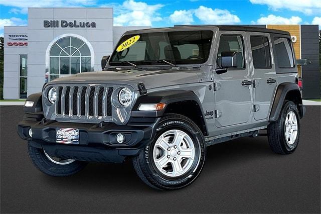 used 2022 Jeep Wrangler Unlimited car, priced at $31,822