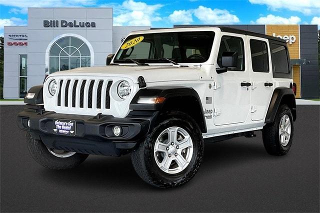 used 2020 Jeep Wrangler Unlimited car, priced at $26,987