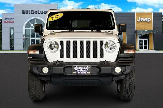 used 2020 Jeep Wrangler Unlimited car, priced at $26,987