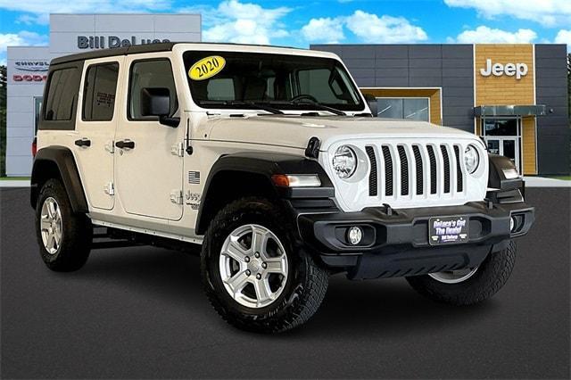 used 2020 Jeep Wrangler Unlimited car, priced at $29,847